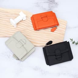 image-Fashion Ultra-thin Multifunctional Leather Multiple Card Slots Wallet