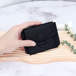 image-Fashion Ultra-thin Multifunctional Leather Multiple Card Slots Wallet