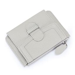 image-Fashion Ultra-thin Multifunctional Leather Multiple Card Slots Wallet