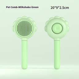 image-2 In 1 Self Cleaning Dog Brush Comb With Spray Pets Grooming Hair Remover Combs Brush Floating Hair Pet Grooming Brush Pet Products