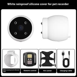 image-Pets Recorder Pet Tracker Collar Dogs And Cats Viewing Angle Motion Recording Camera Action Camera With Video Records Cat Collars Camera Sport Pet Products