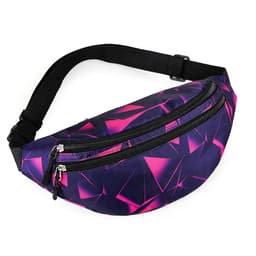 image-Women's Fashion Casual Nylon Multi-layer Waist Bag