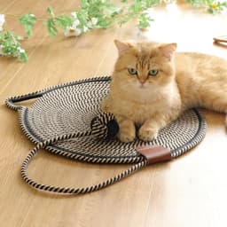 image-Braided Cotton Rope Cat Claw Mat Self Hi Ball One Piece Sleeping Mat Washable Anti Sticky Scratching Artifact Cat Scratching Mat Pet Products