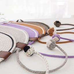 image-Braided Cotton Rope Cat Claw Mat Self Hi Ball One Piece Sleeping Mat Washable Anti Sticky Scratching Artifact Cat Scratching Mat Pet Products