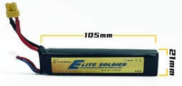 image-Children's Soft Elastic Air Toy Gun Lithium Battery 74V 111V