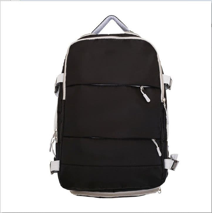 image-Waterproof USB Rechargeable Student Schoolbag Outdoor Travel