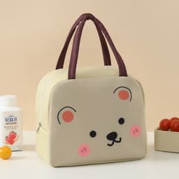 image-Insulated Large Capacity Portable Refrigerated Lunch Bag