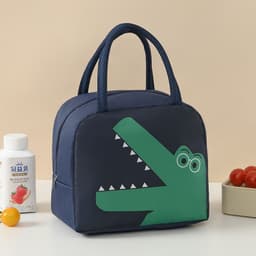 image-Insulated Large Capacity Portable Refrigerated Lunch Bag