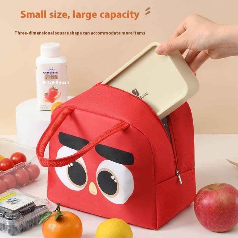 image-Insulated Large Capacity Portable Refrigerated Lunch Bag