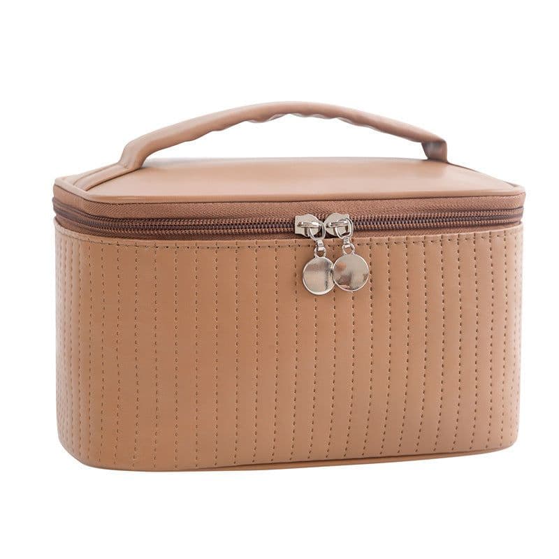 image-Women's Portable Travel Desktop Storage Cosmetic Bag