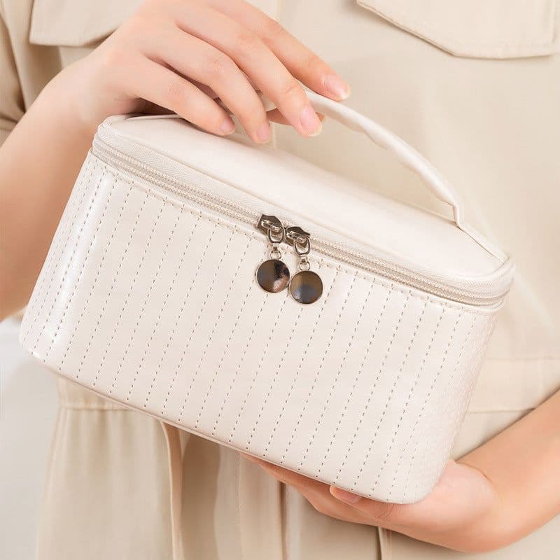 image-Women's Portable Travel Desktop Storage Cosmetic Bag