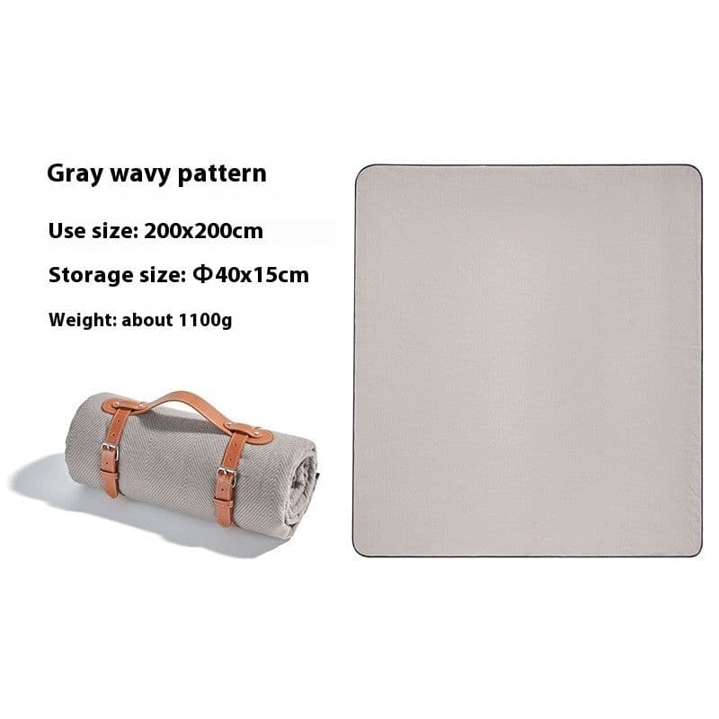image-Printed Pattern Picnic Mat Outdoor Outing Picnic Waterproof Picnic Blanket Camping Mat Picnic Blanket