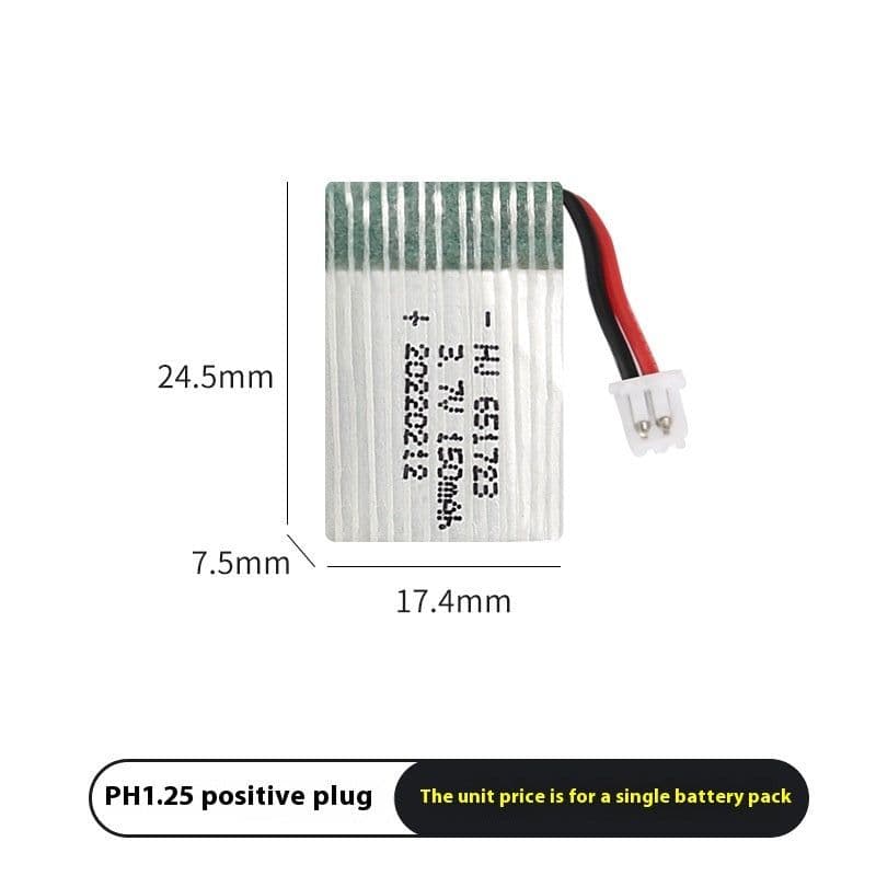 image-H36 UAV 651723 Model Airplane Battery
