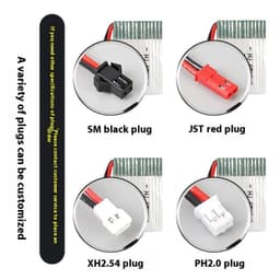 image-H36 UAV 651723 Model Airplane Battery