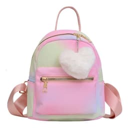 image-Nylon Cloth Large Capacity Simple Casual Simple Candy Color Texture Hand-carrying Backpack