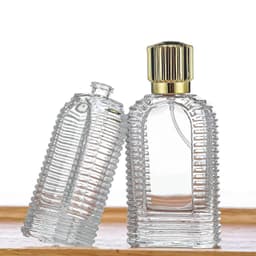 image-Press Bayonet Glass Perfume Bottle