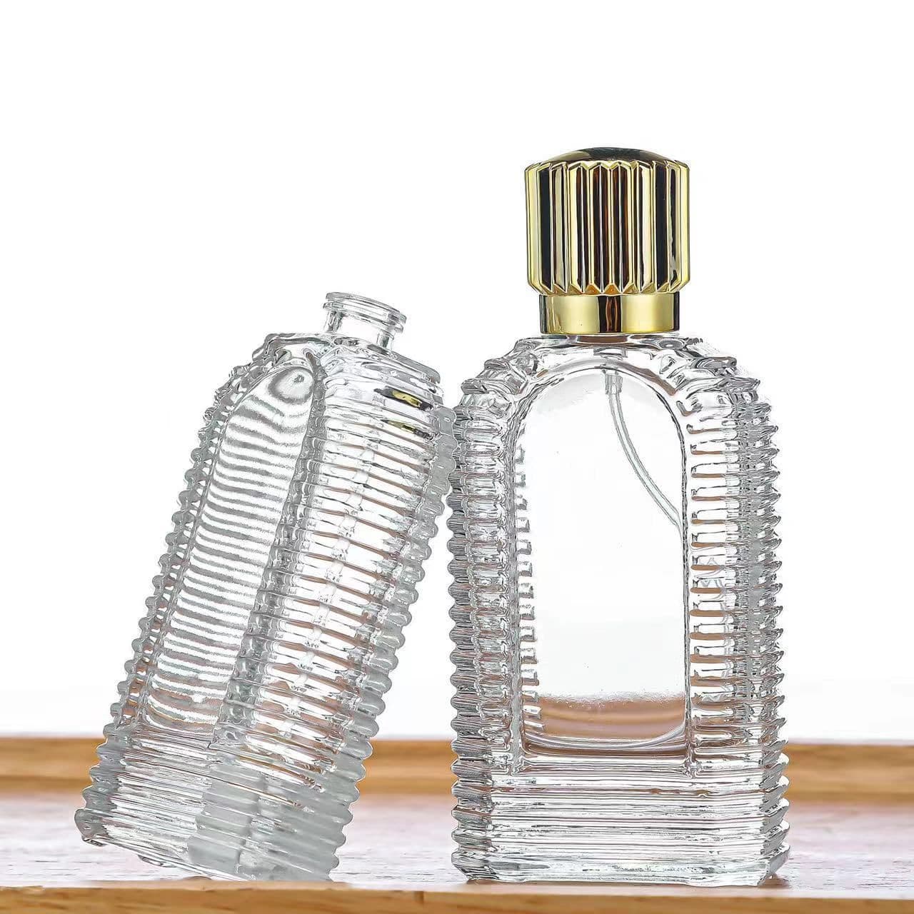 image-Press Bayonet Glass Perfume Bottle