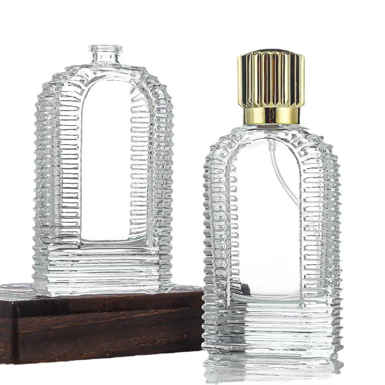 image-Press Bayonet Glass Perfume Bottle