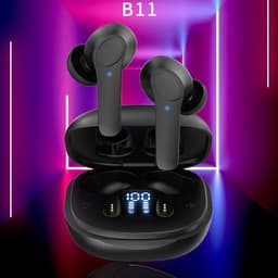 image-Wireless Bluetooth-compatible Translation Headphones Portable In-ear Translator