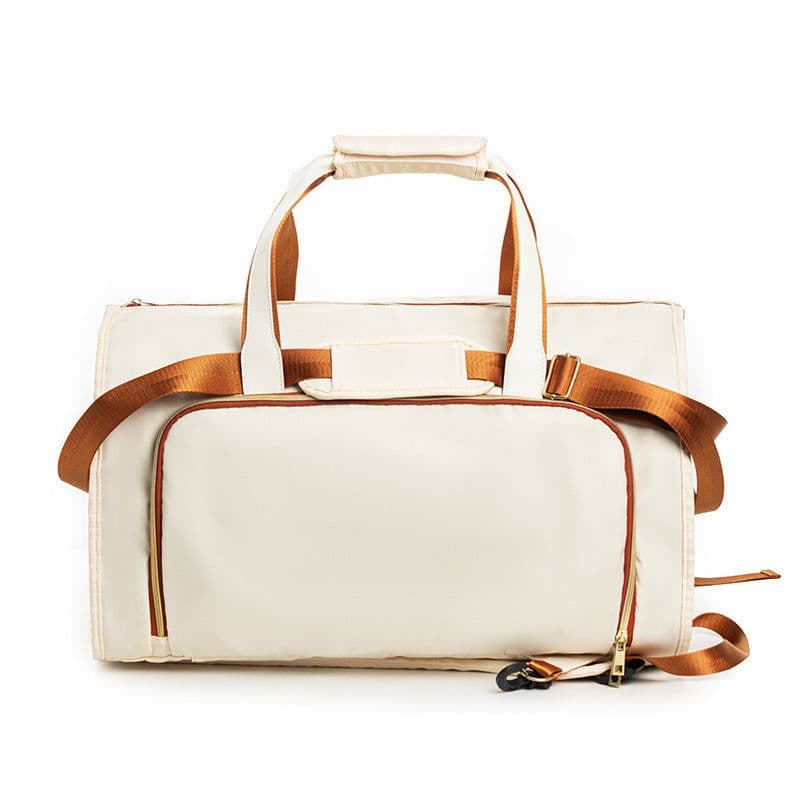 image-Wear-resistant Folding Storage Garment Suit Bag Crossbody