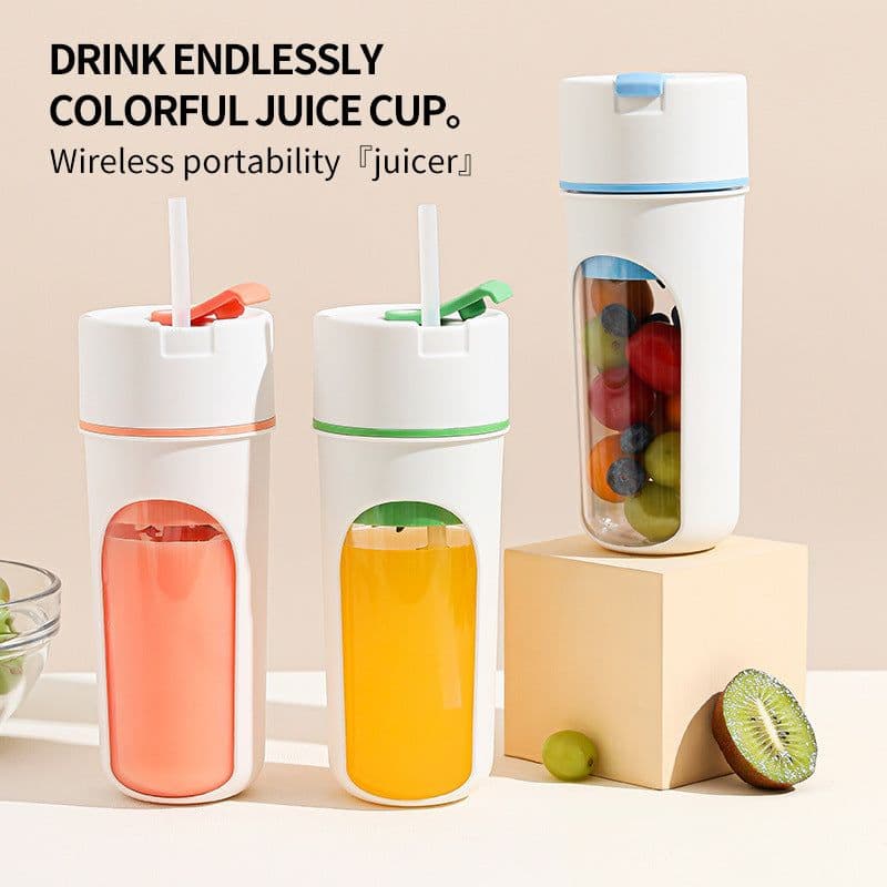 image-Kitchen Electric Juicer USB Charging Wireless Juices Blender Fruit Orange Mixer Squeezer Machine Ice Crush Cup Food Processor 2 Sold