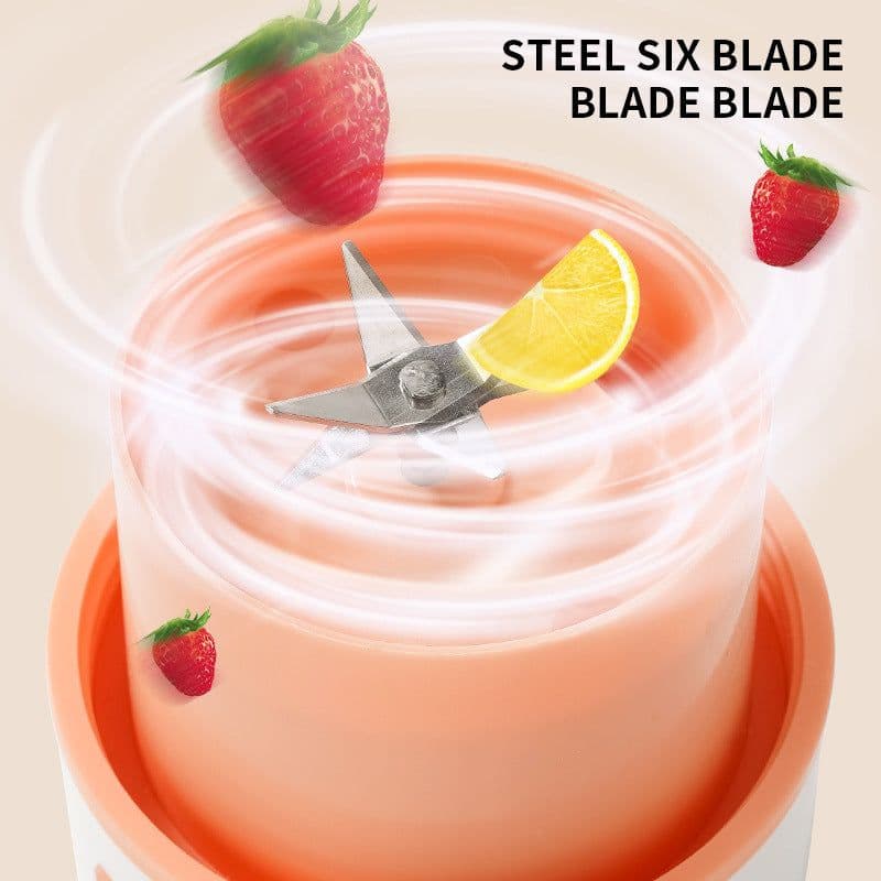 image-Kitchen Electric Juicer USB Charging Wireless Juices Blender Fruit Orange Mixer Squeezer Machine Ice Crush Cup Food Processor 2 Sold