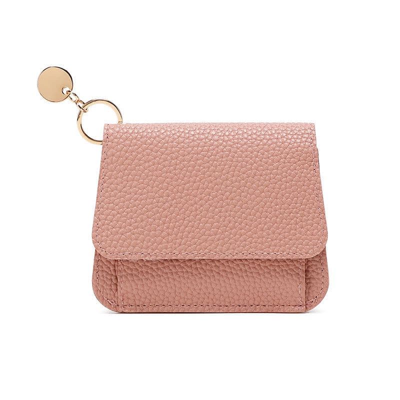 image-Women's Short Chic Multiple Card Slots Magnetic Snap Wallet