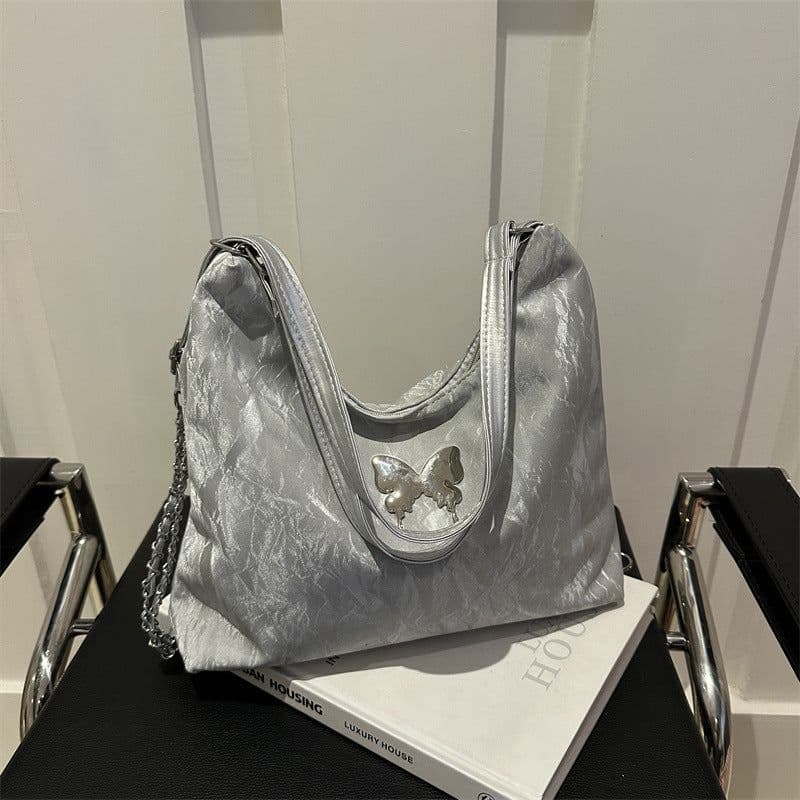image-Large Capacity Fashion Ladies Bow Shoulder Bag