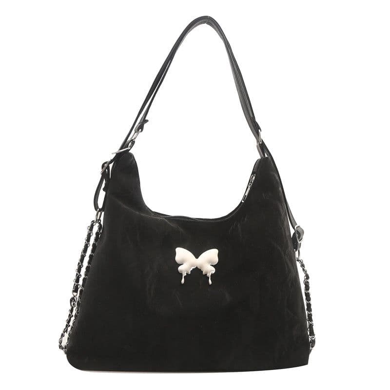 image-Large Capacity Fashion Ladies Bow Shoulder Bag