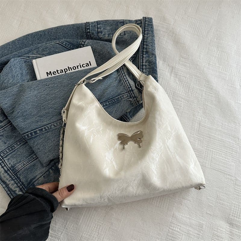 image-Large Capacity Fashion Ladies Bow Shoulder Bag