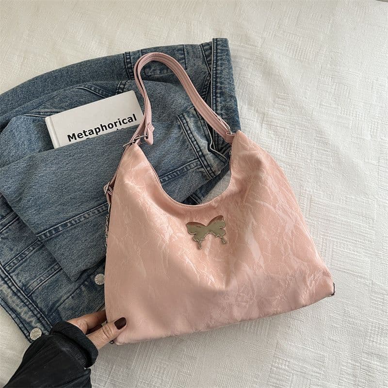 image-Large Capacity Fashion Ladies Bow Shoulder Bag