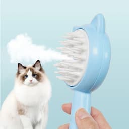 image-Hair Cleaning Brush With Mist Multifunctional Cat Grooming Brush Rechargeable Self Cleaning Slicker Brush For Pets Dogs & Catsb Pet Products