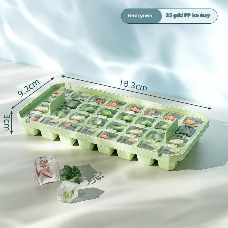 image-PP Material Ice Mould Quick Demould Ice Cube Tray Creative Party Bar Kitchen Freezer Cooling Drink Ice Box Silicone Molds Kitchen Gadgets