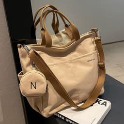 image-Women's Large Capacity Versatile Shoulder Messenger Bag