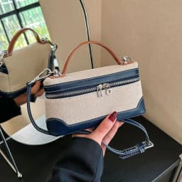image-Fashion Portable Small Square Bag For Women