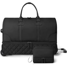 image-Trolley Convertible Portable Folding Travel Bag