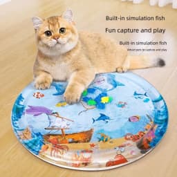 image-Summer Cooling Pet Water Bed Cushion Ice Pad Dog Sleeping Square Mat For Puppy Dogs Cats Pet Kennel Cool Cold