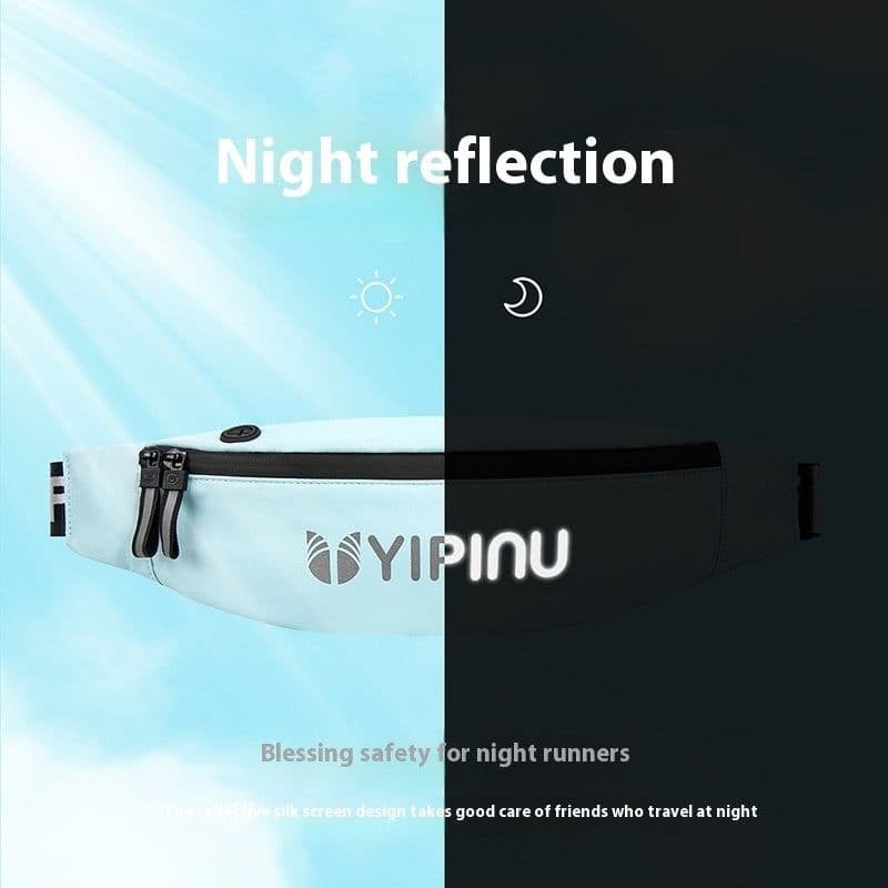 image-Outdoor Sports Waist Bag Waterproof Personal Reflective Crossbody