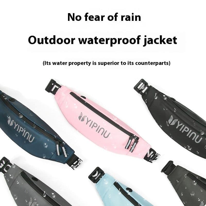 image-Outdoor Sports Waist Bag Waterproof Personal Reflective Crossbody