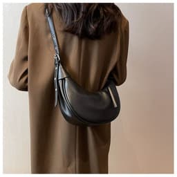 image-Women's Fashion Casual Shoulder Dumpling Bag