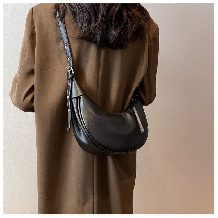 image-Women's Fashion Casual Shoulder Dumpling Bag