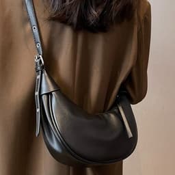 image-Women's Fashion Casual Shoulder Dumpling Bag