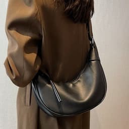image-Women's Fashion Casual Shoulder Dumpling Bag