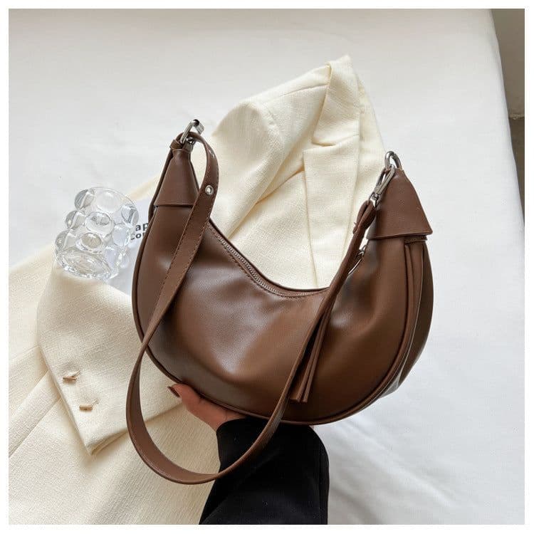 image-Women's Fashion Casual Shoulder Dumpling Bag