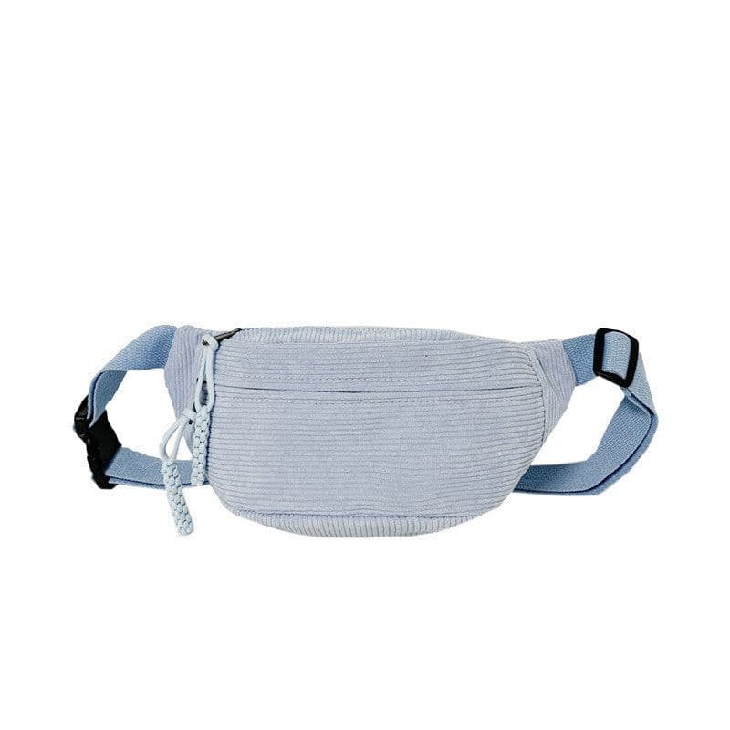 image-Women's Leisure Corduroy Lazy Corduroy Waist Bag