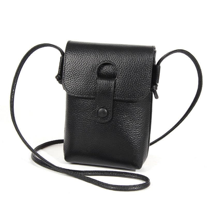 image-Women's Crossbody High-grade Fashion First Layer Leather One-shoulder Small Bag Lightweight
