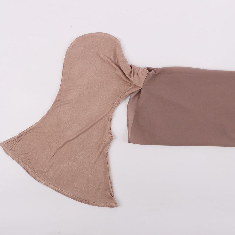 image-Modal Scarf Bottoming Hood Pearl Chiffon Women's Bag Scarf