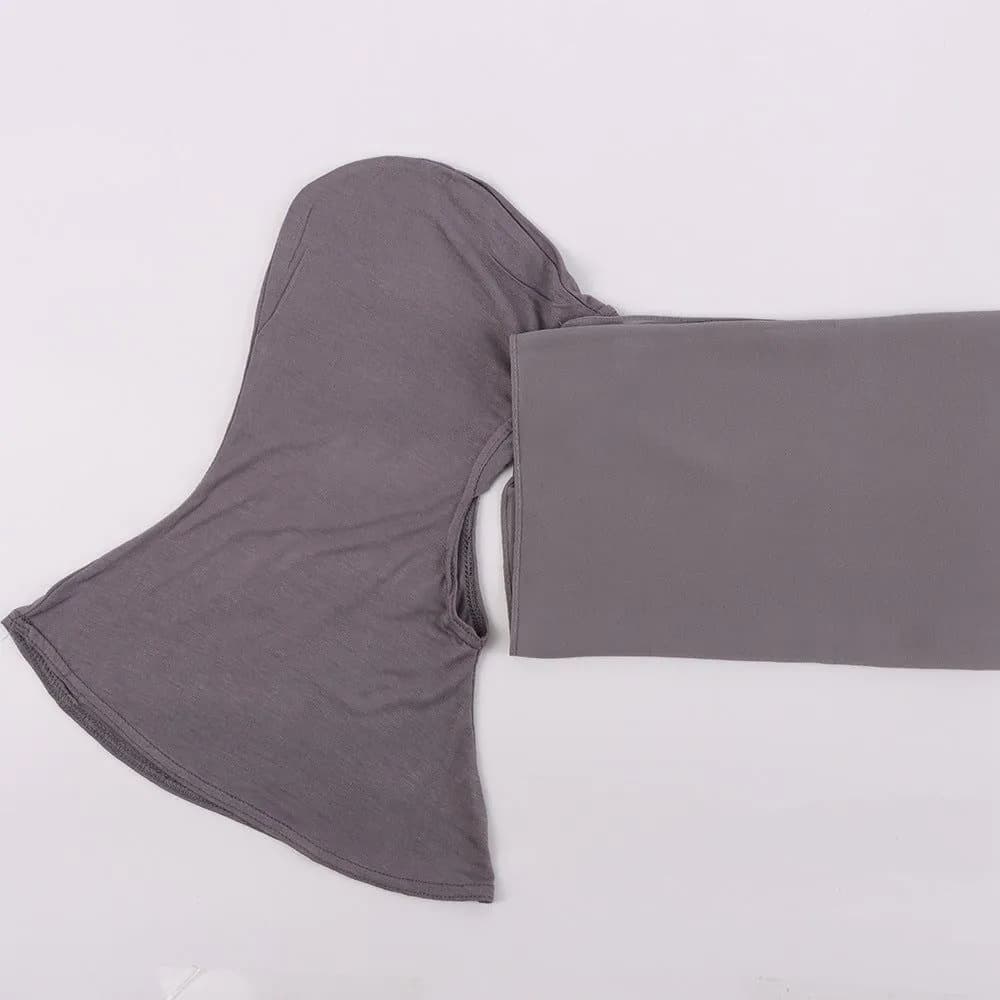 image-Modal Scarf Bottoming Hood Pearl Chiffon Women's Bag Scarf