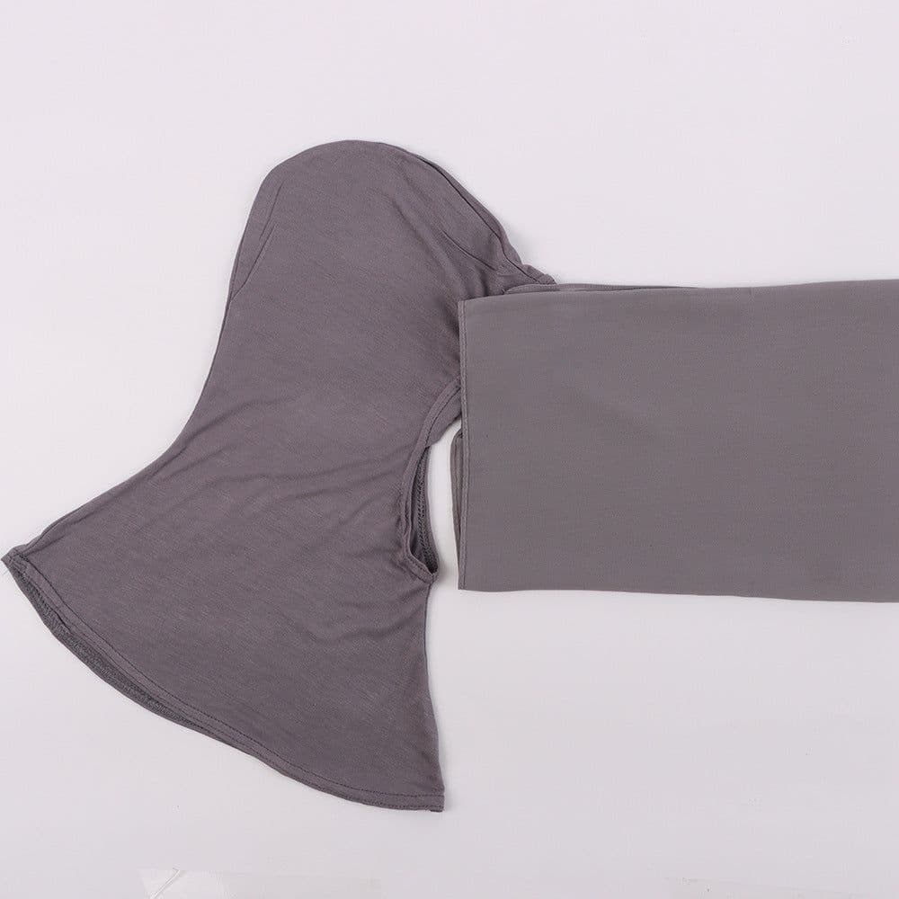 image-Modal Scarf Bottoming Hood Pearl Chiffon Women's Bag Scarf