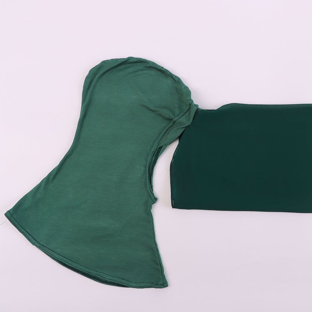 image-Modal Scarf Bottoming Hood Pearl Chiffon Women's Bag Scarf
